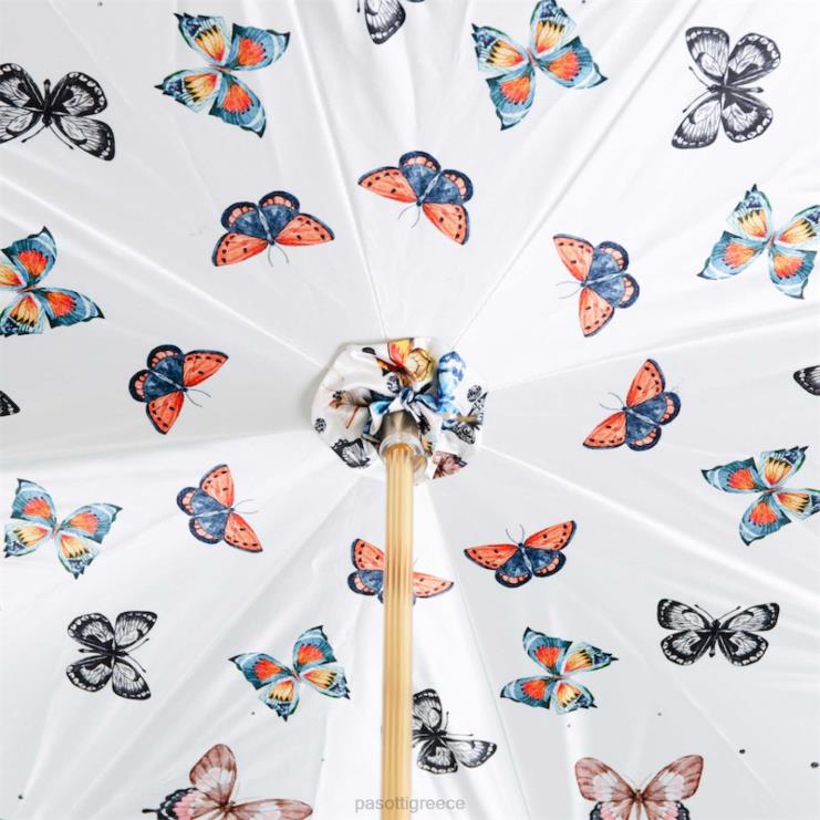 ομπρέλα | PASOTTI 189 5x790-10 k90 - κόκκινη ομπρέλα πεταλούδας 2N6B8550 γυναίκες